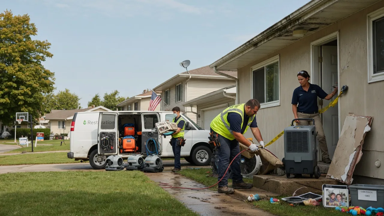 Water Damage Restoration in Moscow, TN near me